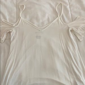 White t-shirt blouse